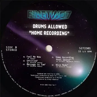 Home Recording by Drums Allowed