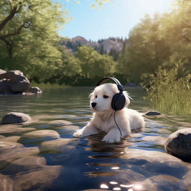 River Binaural Dogs Soothe