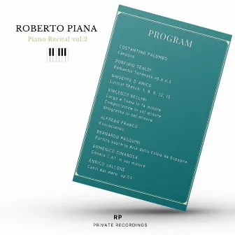 Piano Recital, Vol. 2 by Roberto Piana