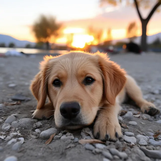 Mareas Melódicas: Melodías De Perros En Medio De Las Ondas Del Océano