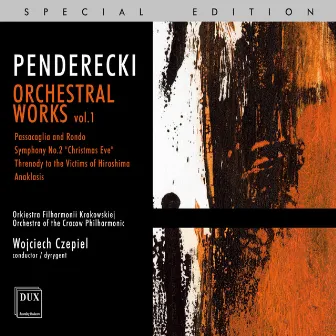 Penderecki: Orchestral Works, Vol. 1 by Cracow Philharmonic Orchestra