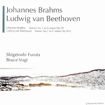 Johannes Brahms / Ludwig van Beethoven by Bruce Vogt