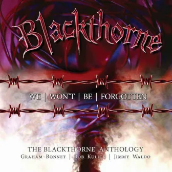 We Won't Be Forgotten: The Blackthorne Anthology by Blackthorne