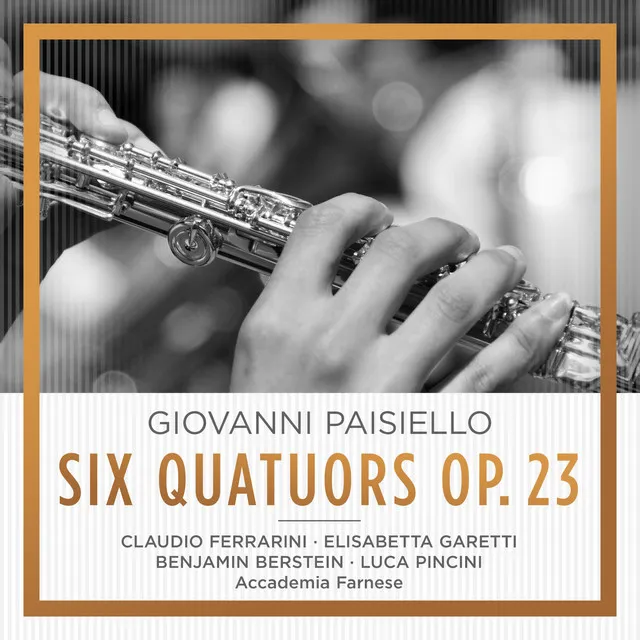 Giovanni Paisiello: Six quatuors, Op. 23