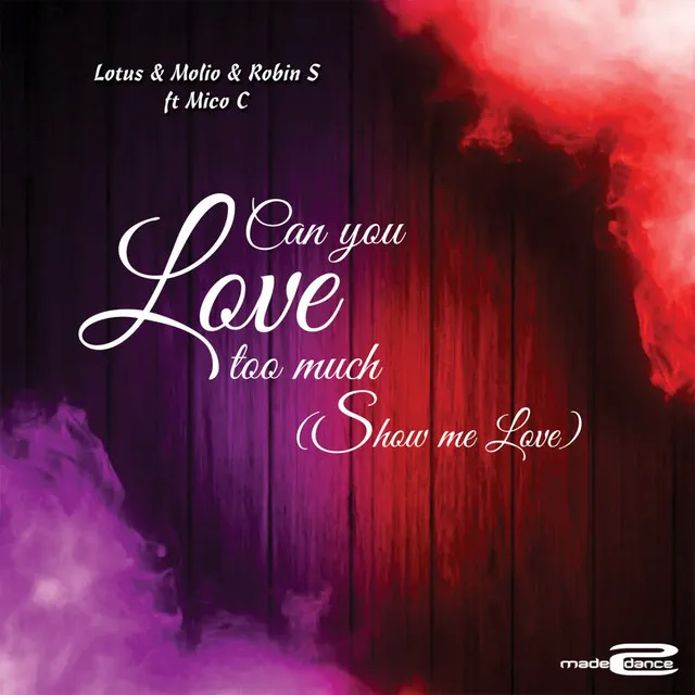 Can You love Too Much (Show Me Love) - Extended Mix