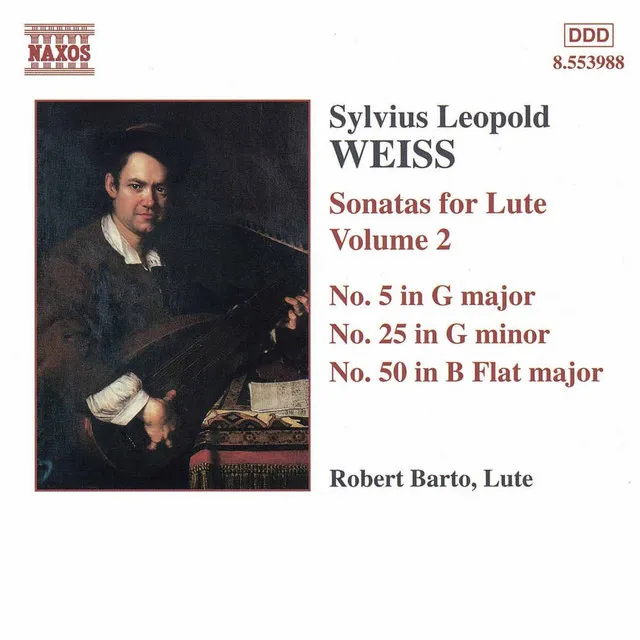 Weiss, S.L.: Lute Sonatas, Vol. 2 - Nos. 5, 25, 50