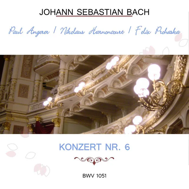 Konzert Nr. 6 B Major, BWV 1051: Allegro