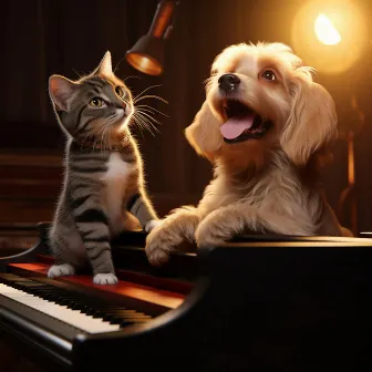 Playful Paws: Piano Pets Symphony by Relaxing Dog Music Playlists