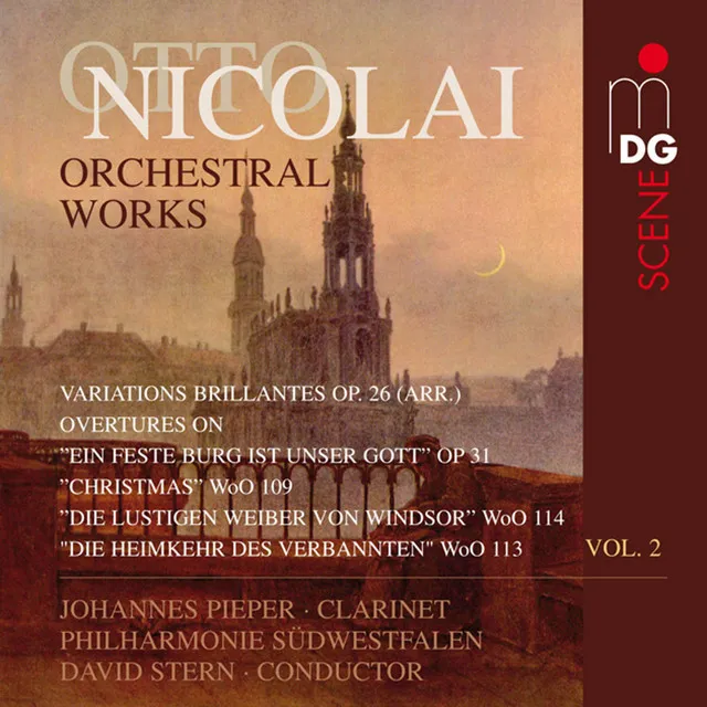 Variations brillantes, Op. 26, su motivi favoriti dell'opera (arr. for Clarinet Solo and Orchestra): La Sonnambula di Bellini