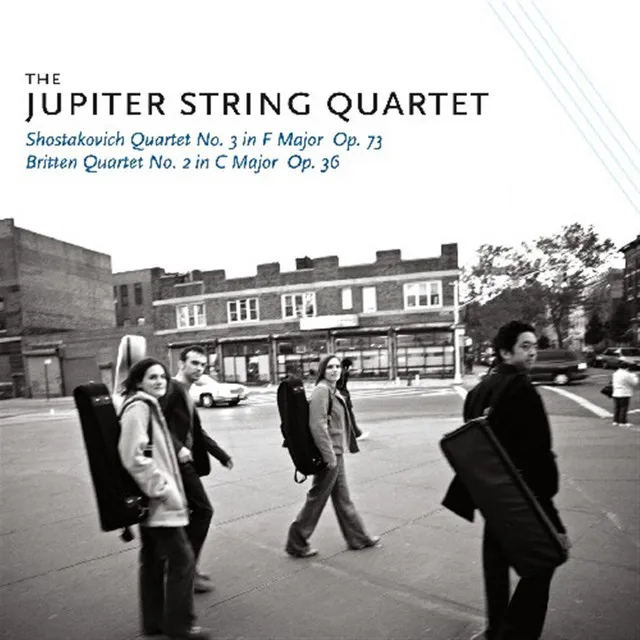 Shostakovich Quartet No. 3 In F Major Op. 73; Britten Quartet No. 2 In C Major Op. 36