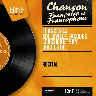 Récital (Mono Version) by Jacques Loussier and His Orchestra