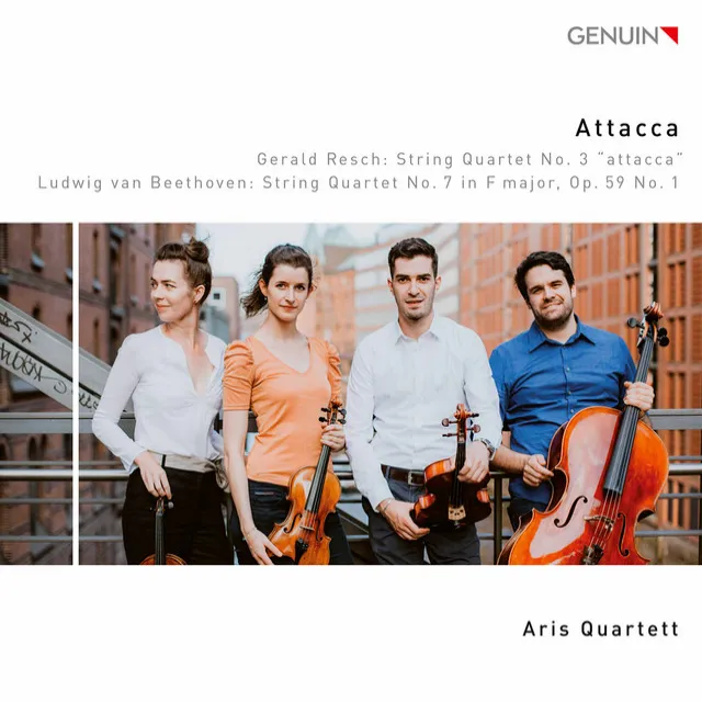 String Quartet No. 3 "Attacca": I. Ritornello unisono - Attacca transizioni