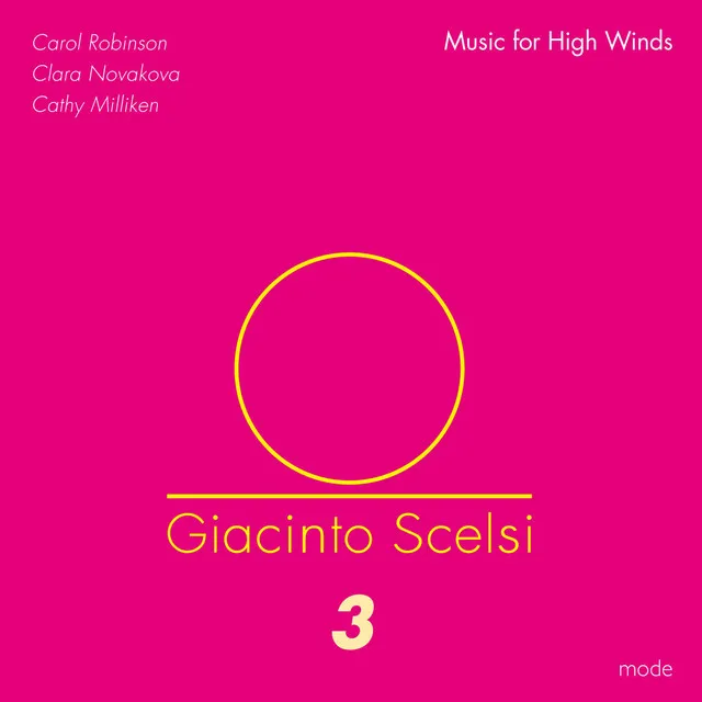 Giacinto Scelsi: Music for High Winds