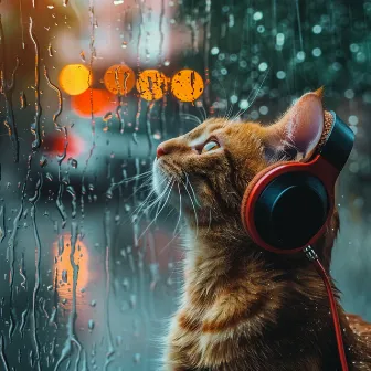 Binaural Rain: Cats Serenity Sessions by Mind Medicine