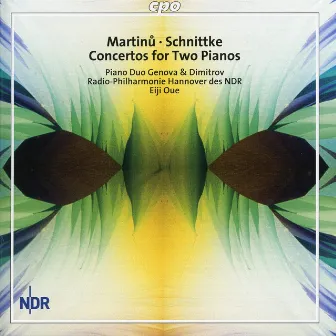 Martinu & Schnittke: Concertos for 2 Pianos by North German Radio Symphony, Hannover