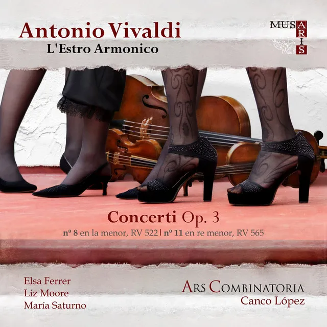 Vivaldi: L'Estro Armonico Op. 3 nº 8 en la menor para dos violines y cuerdas, RV 522 II. Larghetto