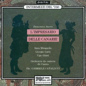 Sarri: L'impresario delle canarie, Coronatemi il crine & Flute Sonata by In Canto