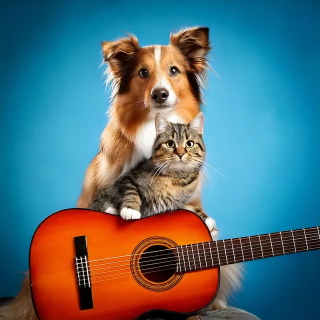 Guitar Calm Pet