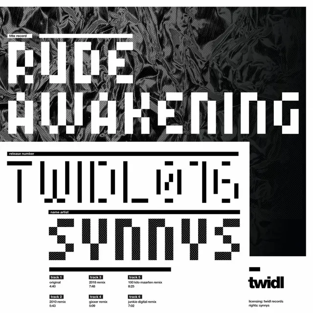 Rude Awakening - 100 Kilo Maarten Remix