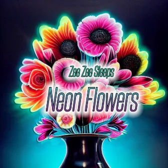 Neon Flowers by Zee Zee Sleeps