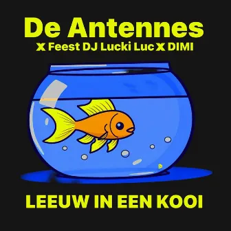 Leeuw In Een Kooi by De Antennes