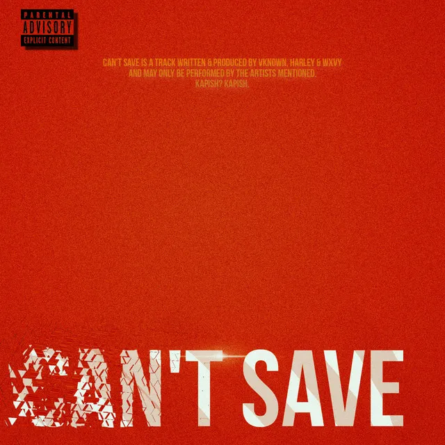 Can't Save