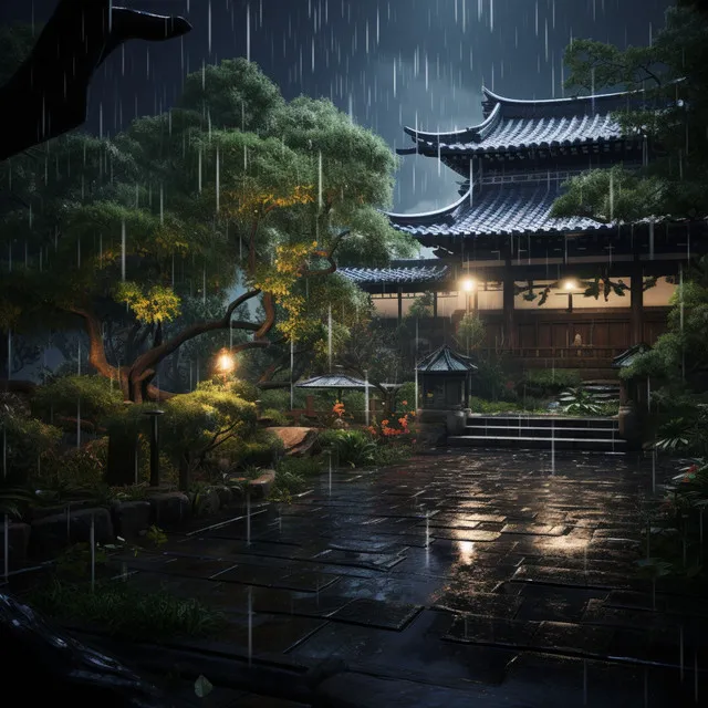 Rain's Zen: Gentle Drops for Meditation Harmony