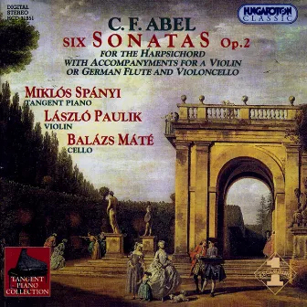 Abel: 6 Keyboard Sonatas, Op. 2 by László Paulik