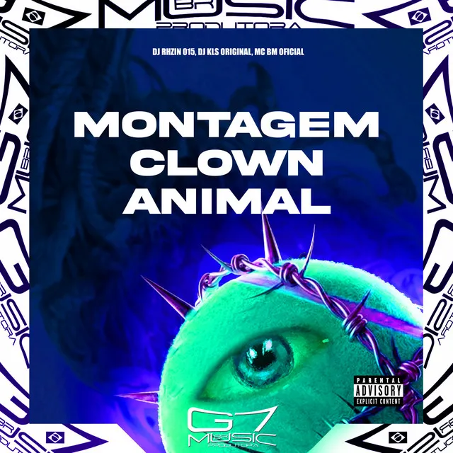 Montagem Clown Animal