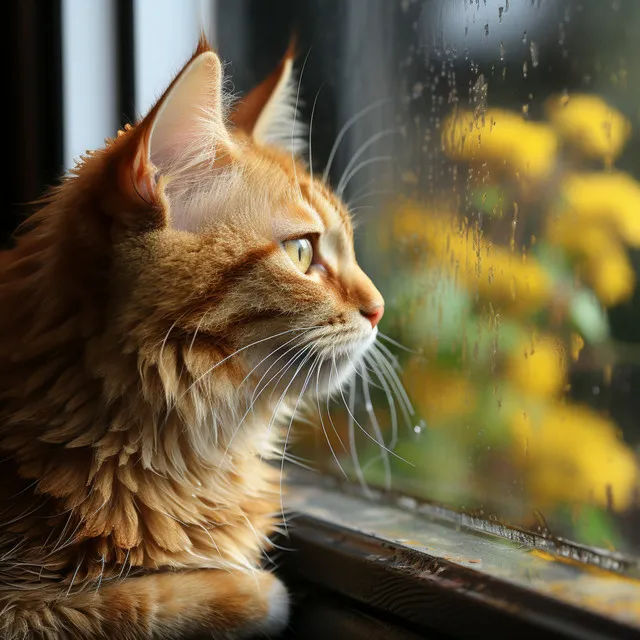 El Sueño Del Gato Ronroneante En La Lluvia: Música Para Aliviar El Estrés