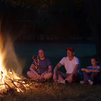 Fireside Harmony: A Reflective Crackling Bonfire Caress of Relaxation by Unknown Artist