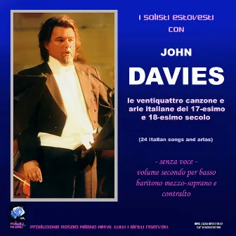 24 Italian Songs and Arias - Backing Tracks - Volume 2 - Low Keys by John Davies