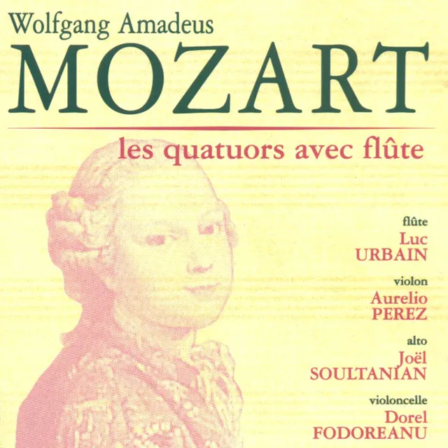 Flute Quartet No. 4 in A Major, K. 298: I. Andantino