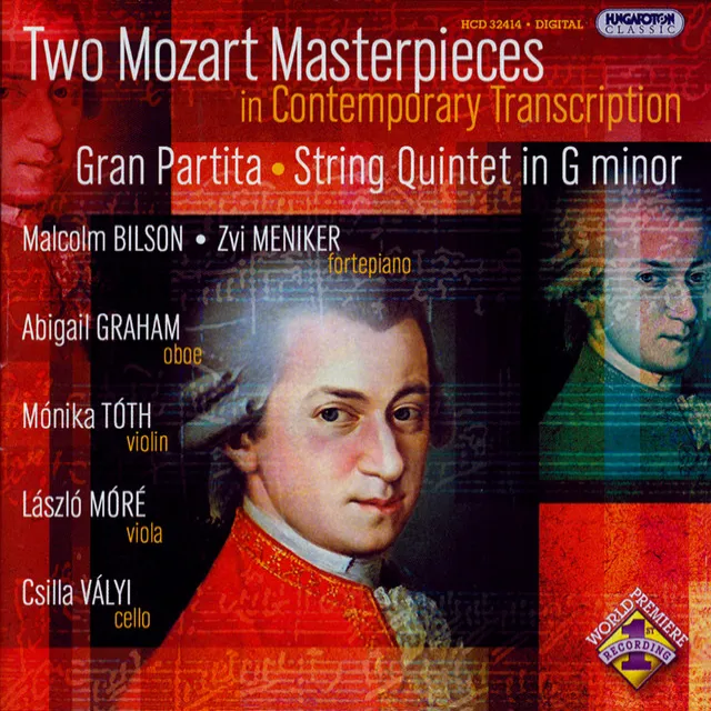 Grand Quintetto (after Mozart's Serenade No. 10 in B-Flat Major, K. 361, "Gran Partita"): VI. Tema con variazioni