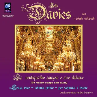 24 Italian Songs and Arias - Backing Tracks - Volume 1 - High Keys by John Davies