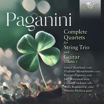 Paganini: Complete Quartets for String Trio and Guitar Vol. 1 by Maja Bogdanovic