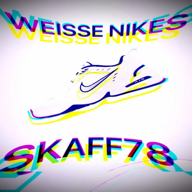 Weisse Nikes