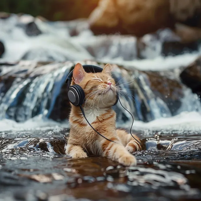 River Feline Melodies: Cats Music Sessions