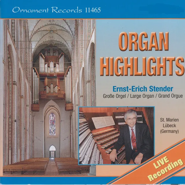 Pomp and Circumstance, Op. 39: March No. 1 in D Major - Organ Version, Live 29/12/2004