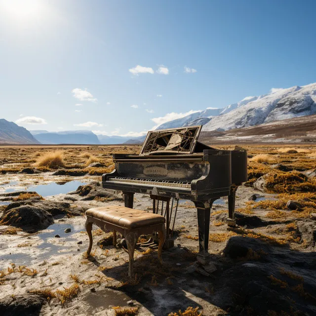 Estudio De Ritmo En El Eco Del Piano