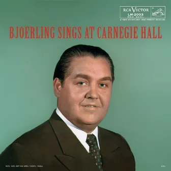 Björling sings at Carnegie Hall by Frederick Schauwecker