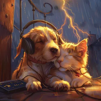 Thunder Comfort: Pets Soothing Tunes by ASMRainy