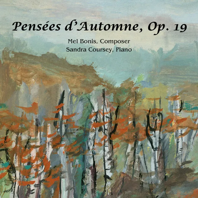 Pensées D’automne, Op. 19