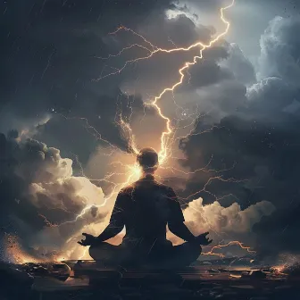 Thunder's Calm: Meditation Music Waves by 