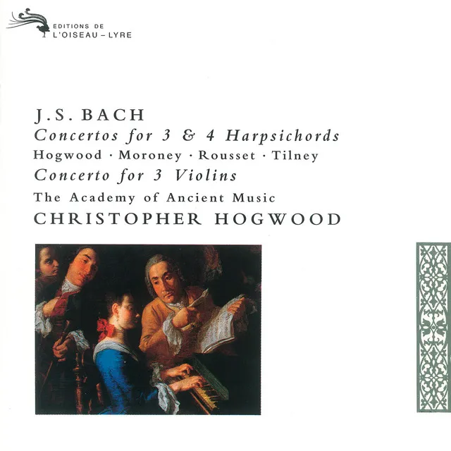 Concerto for 4 Harpsichords, Strings, and Continuo in A minor, BWV 1065: 1. (Allegro)