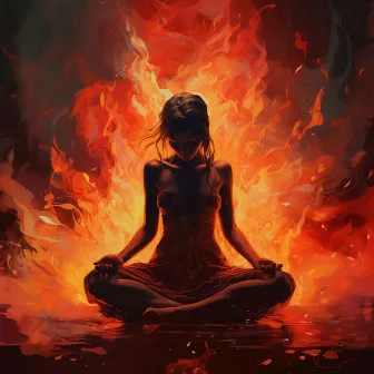 Firelight Relaxation: Art Song of Harmonious Flames by Auge Espiritual