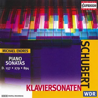 Schubert: Piano Sonatas Nos. 1, 2, 18 by Michael Endres