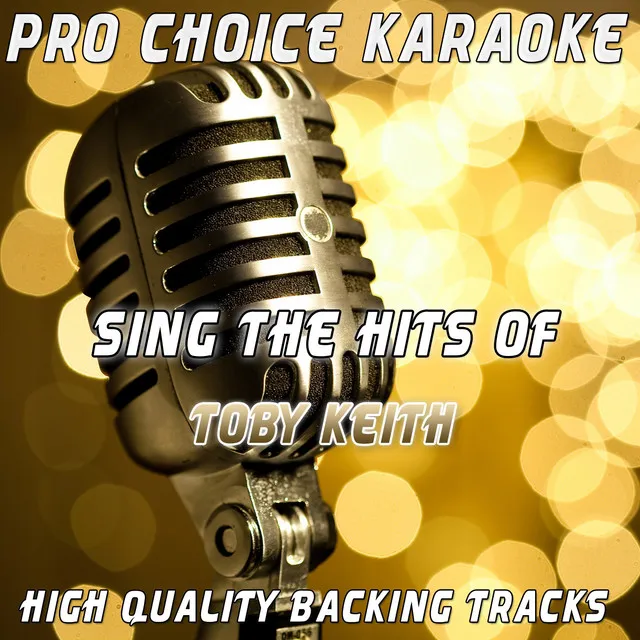 I Love This Bar (In the Style of Toby Keith) [Karaoke Version]