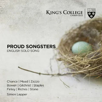 Proud Songsters: English Solo Song by Lawrence Zazzo