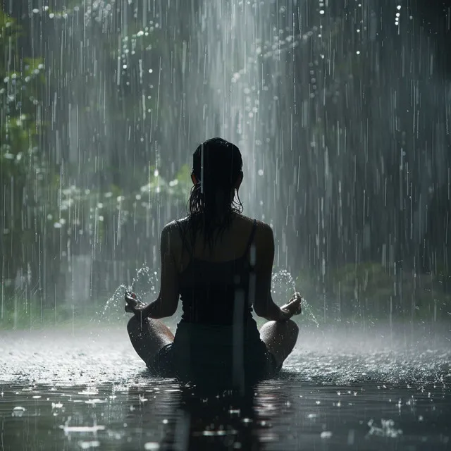 Binaural Rain Calm: Meditation Sounds